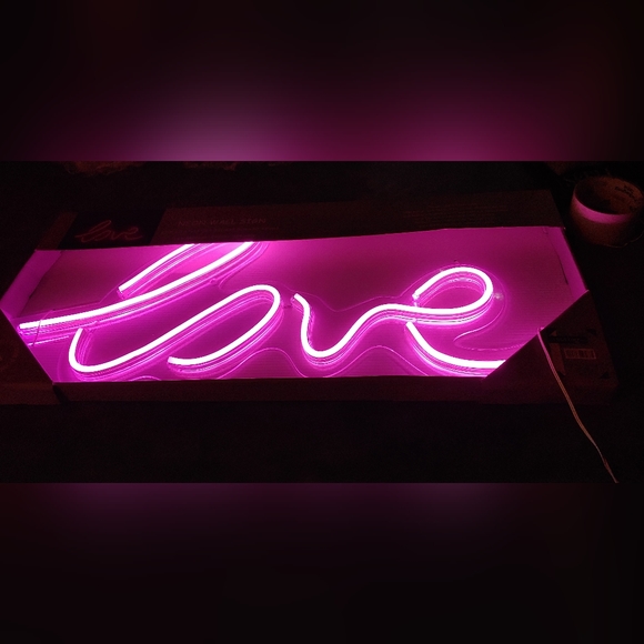 🆕LAST One***27" Pink Neon Love Sign. - Picture 2 of 13